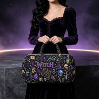 Dark Gothic Black Pentagram Witch Travel Totes Women Men Duffle Bags Outdoor Yoga Gym Storage Bags Halloween Travel Bag