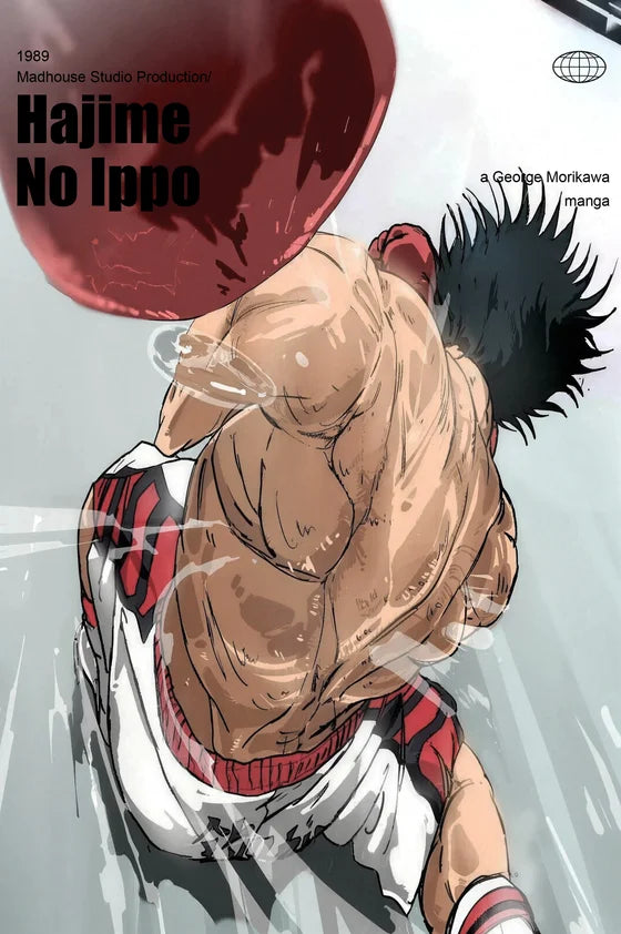 Classic Motivational Anime Hajime No Ippo Canvas Posters And Prints Home Decor Wall Art Hustle Boxing Manga Painting
