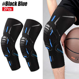 2Pcs/Pair Sport Crashproof Knee Support Pad Elbow Brace Arm Leg Compression Sleeve Outdoor Basketball Football Bicycle Protector