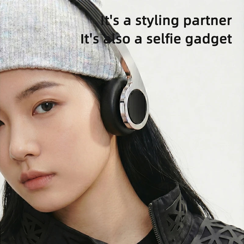 New Retro Compact Over-Ear Bluetooth Headphones Perfect for Photos with Wireless Bluetooth Headphones in Macaron Colors