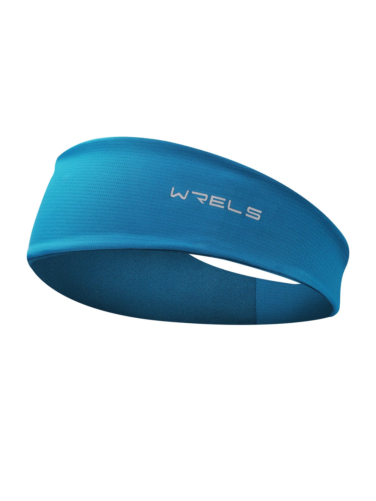 WRELS Sports Headband Moisture Wicking Workout Sweatband Stretchy Unisex Hairband Non Slip Head Band for Running Cycling
