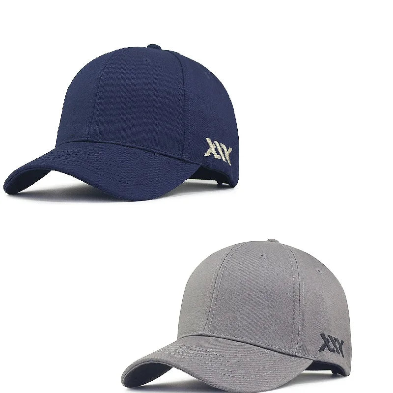 Oohmy Baseball Cap Big Head Men Women Youth Boys Girls Large Size Cotton Sport Hats OverSize Snapback Hat 56-58cm 60-68cm