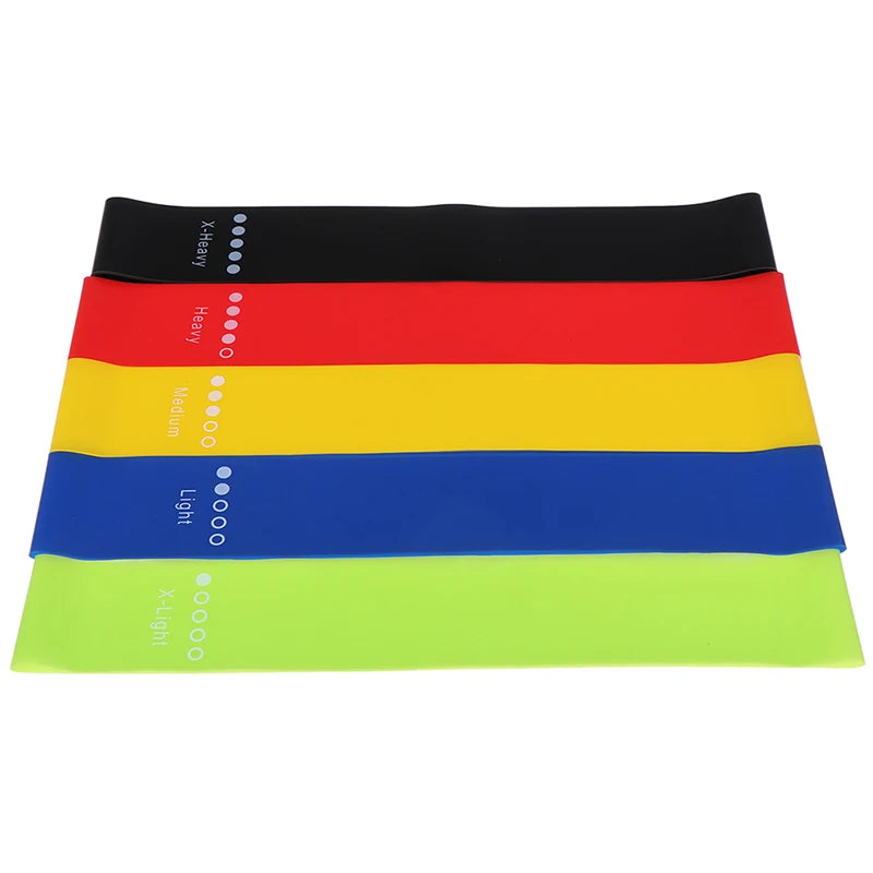 1/3PCs Yoga Resistance Rubber Bands Indoor Outdoor Fitness Equipment 0.35mm-1.1mm Pilates Sport Training Workout Elastic Bands