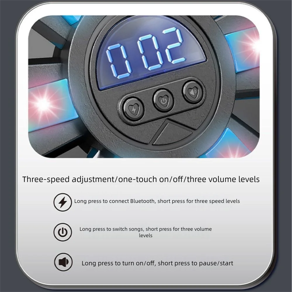 Bluetooth Connection Smart Music Boxing Machine Wall Mounted Noise Reduction Boxing Electronic Target 3 Speed Adjustment