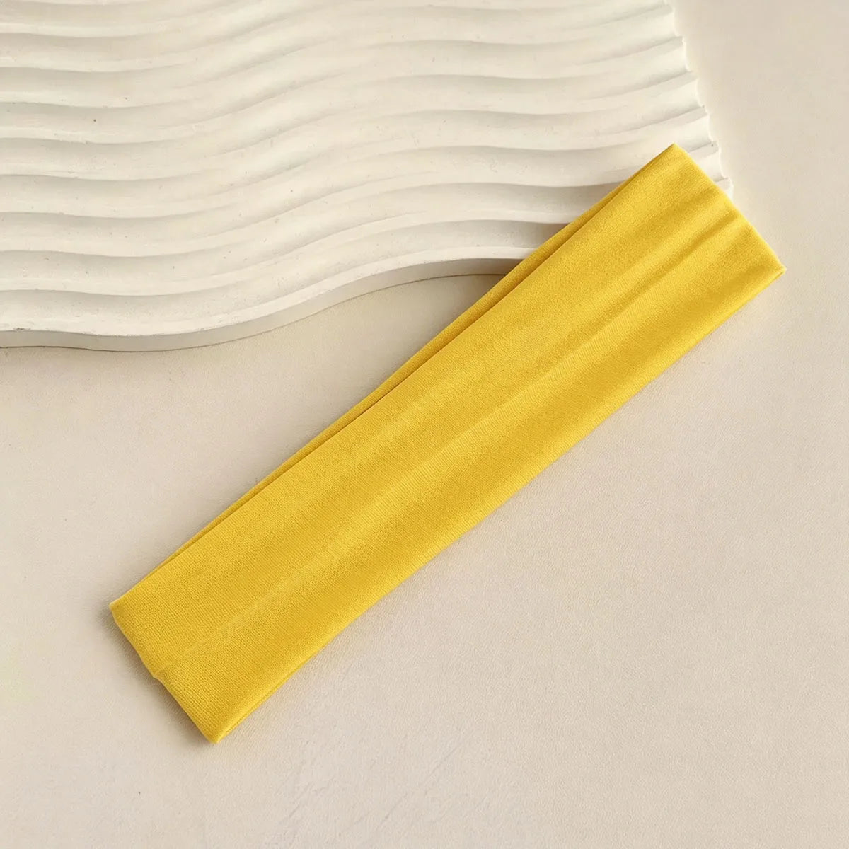 Four Seasons Solid Sports Headbands For Women Fitness Running Yoga Solid Color Elastic Hairbands Stretch Makeup Hair Accessories