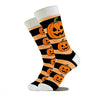 1 Pair of Personality Bat Mid Tube Men's Socks Skull Women's Socks Spider Tide Socks Bloody Hand Halloween Women's Socks