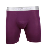 Modal men's sports underwear running tight plus long anti-wear leg plus size boxer shorts long leg fat pants plus boxers