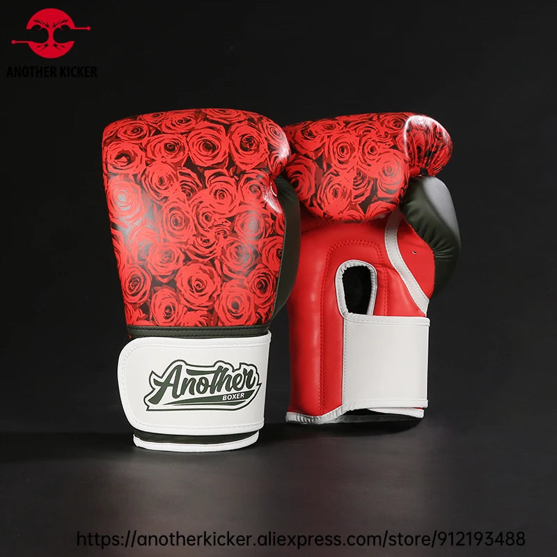 Muay Thai Gloves for Professional Boxers Trainers Mexican Style Boxing Glove for Hard Hitters Shock Absorbent Sparring MMA Glove