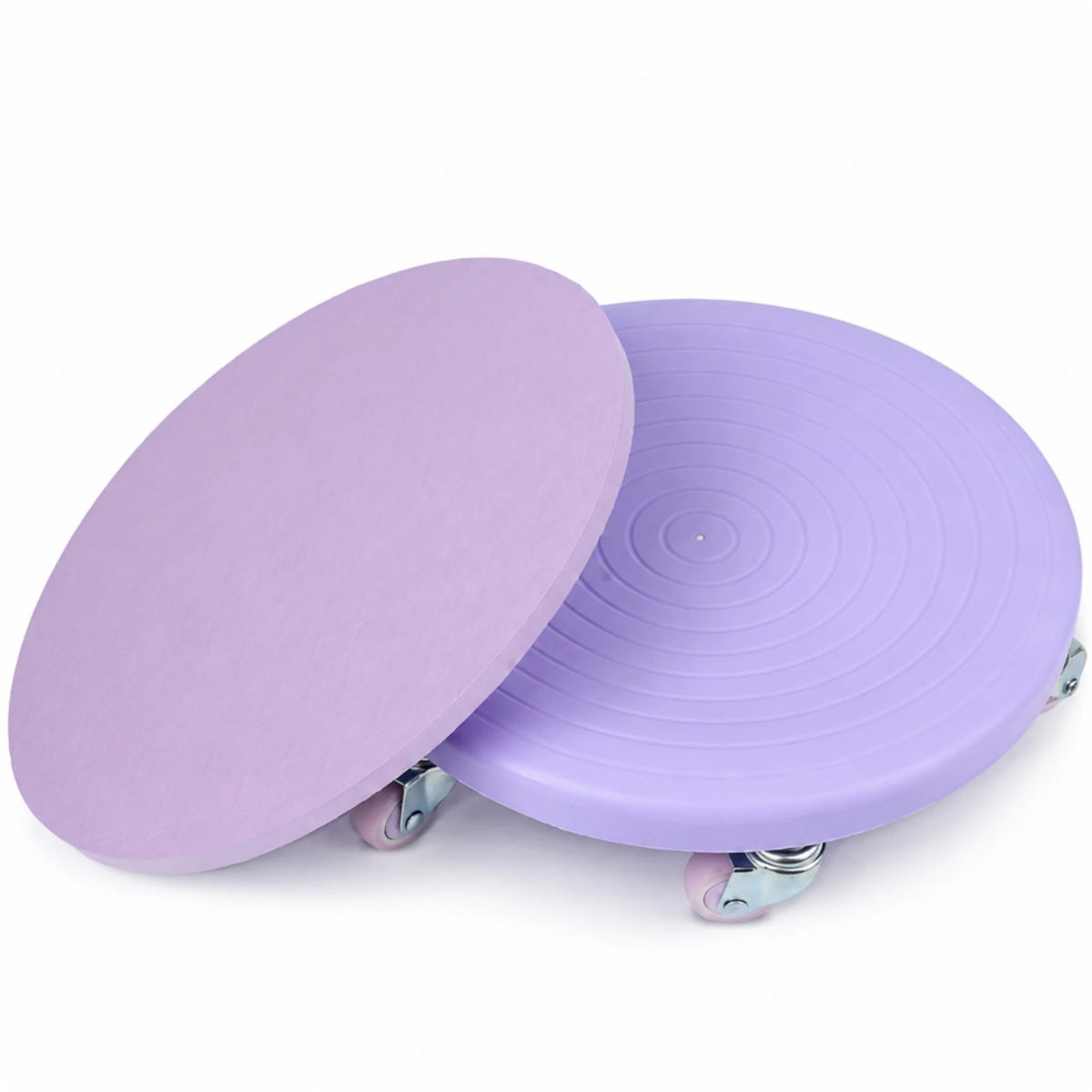 Abdominal Disc with Knee Pad Multi-Directional Exercise Slider with Kneeling Pad Abdominal Roller Plate Compact for Ab Exercises