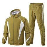 Professional Fit 2025 Winter Men Running Sets 1-2 PCS Outfit Windproof Ensemble Jogging for Plus Size Outdoor Track Suit