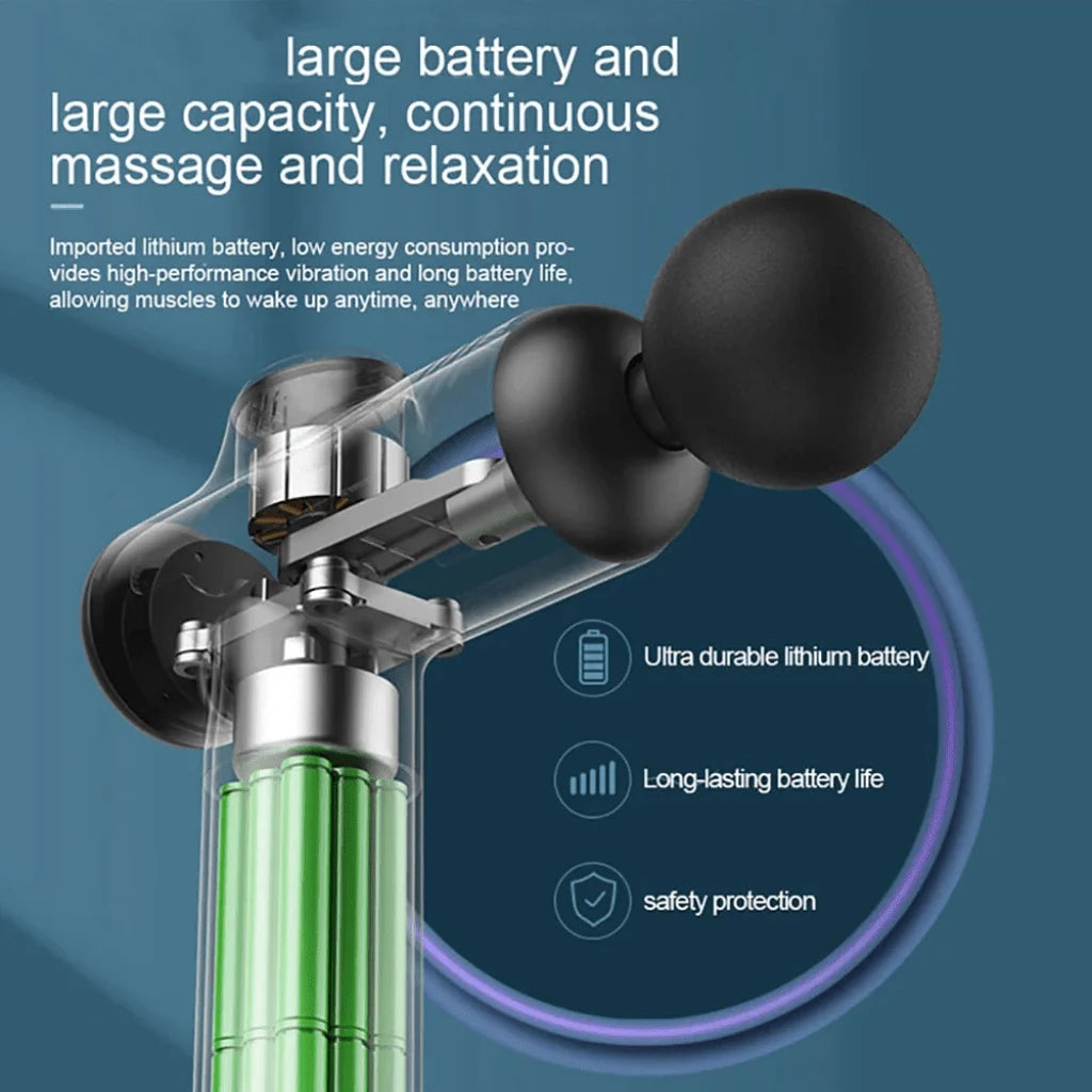 99 Speed Professional Muscle Massage Gun Massager Massager for Neck and Back Massage Instrument Fitness Equipment