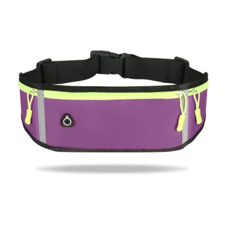 Professional Running Waist Bag Sports Belt Pouch Mobile Phone Case Men Women Hidden Pouch Gym SportsBags Running Belt Waist Pack