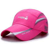 Quick Dry Unisex Adjustable Baseball Cap Sun Protection Hat for Golf Fishing Outdoor Sports Activities