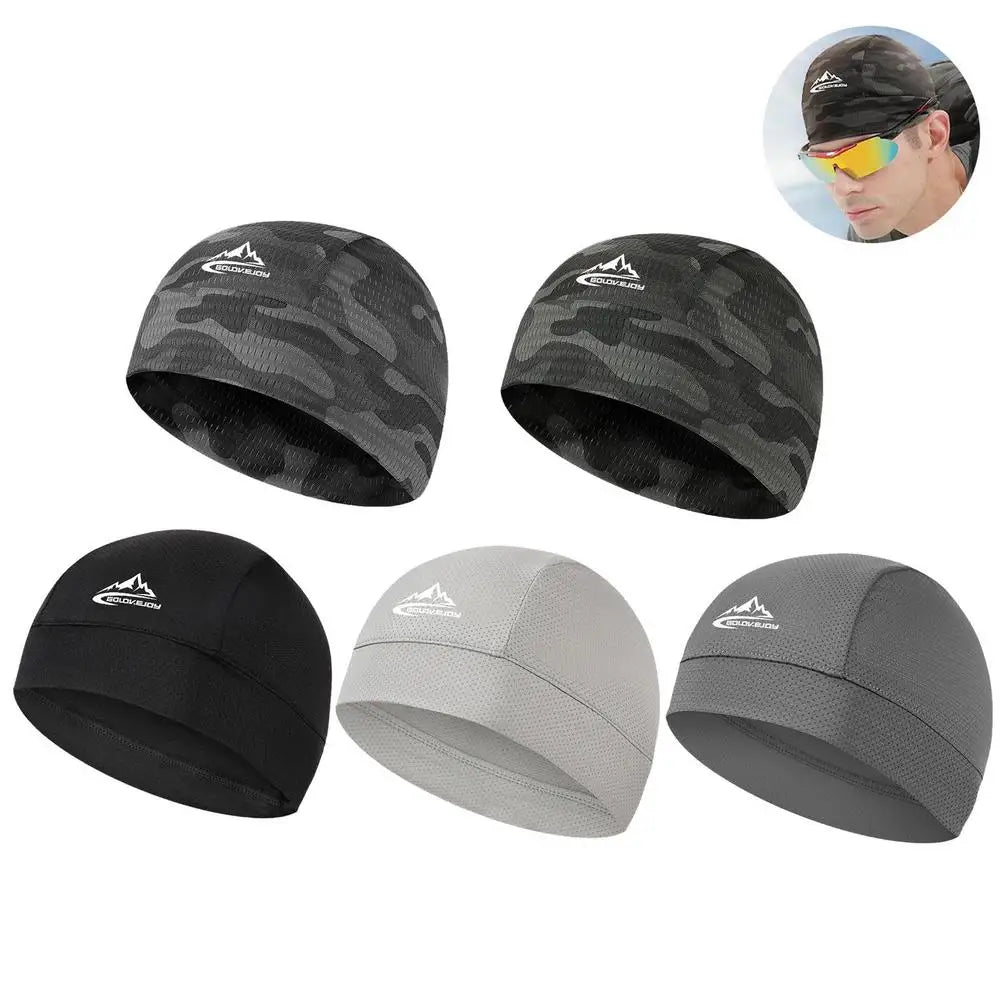 Cooling Cap Helmet Lining Breathable Sweat Wicking Cycling Sports Running Hat Comfortable Outdoor Hiking Cap Quick Dry Cap