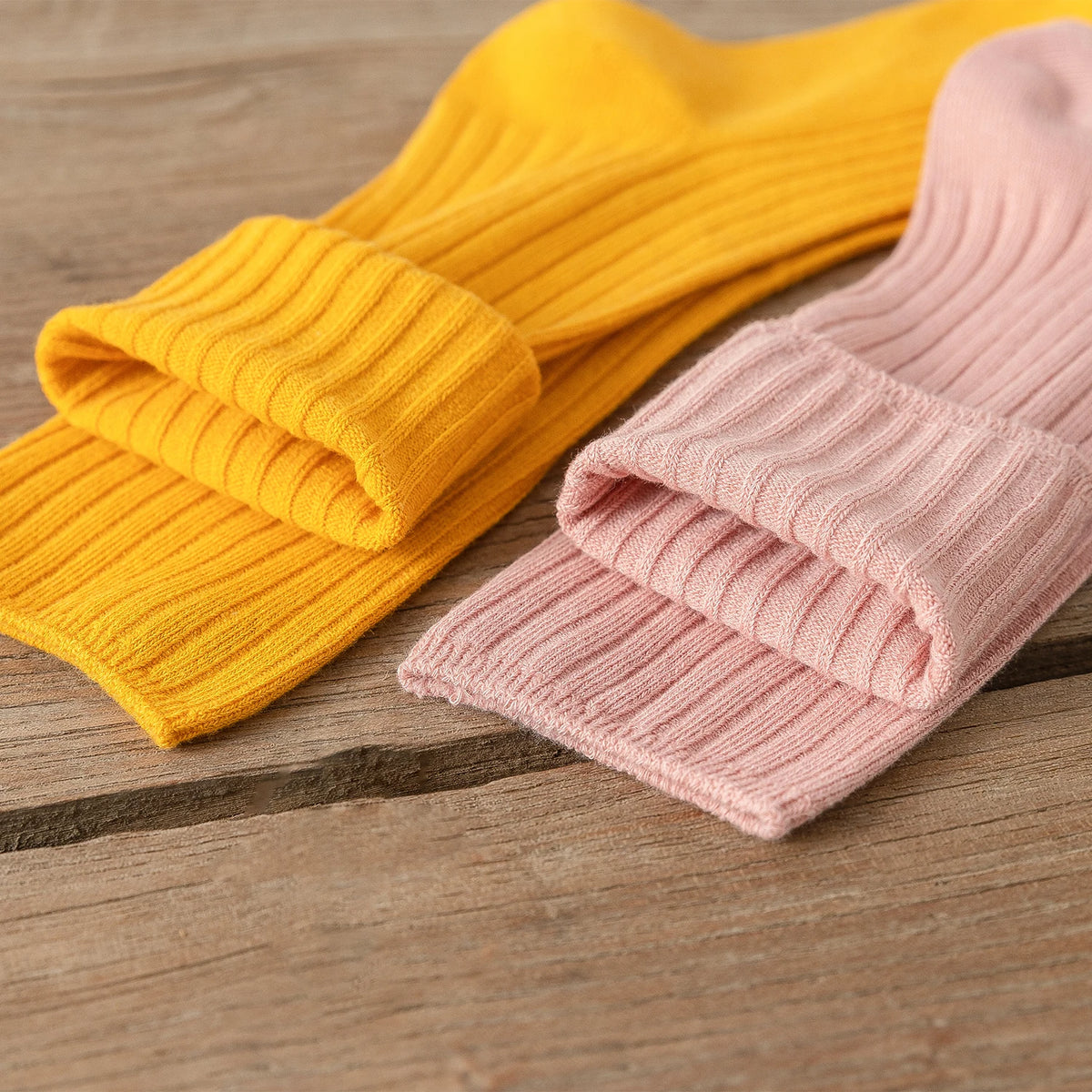 10Pairs Retro Women Cotton Loose Socks Autumn Winter Knitting Solid Color Long Black Korean Japanese Student Girls