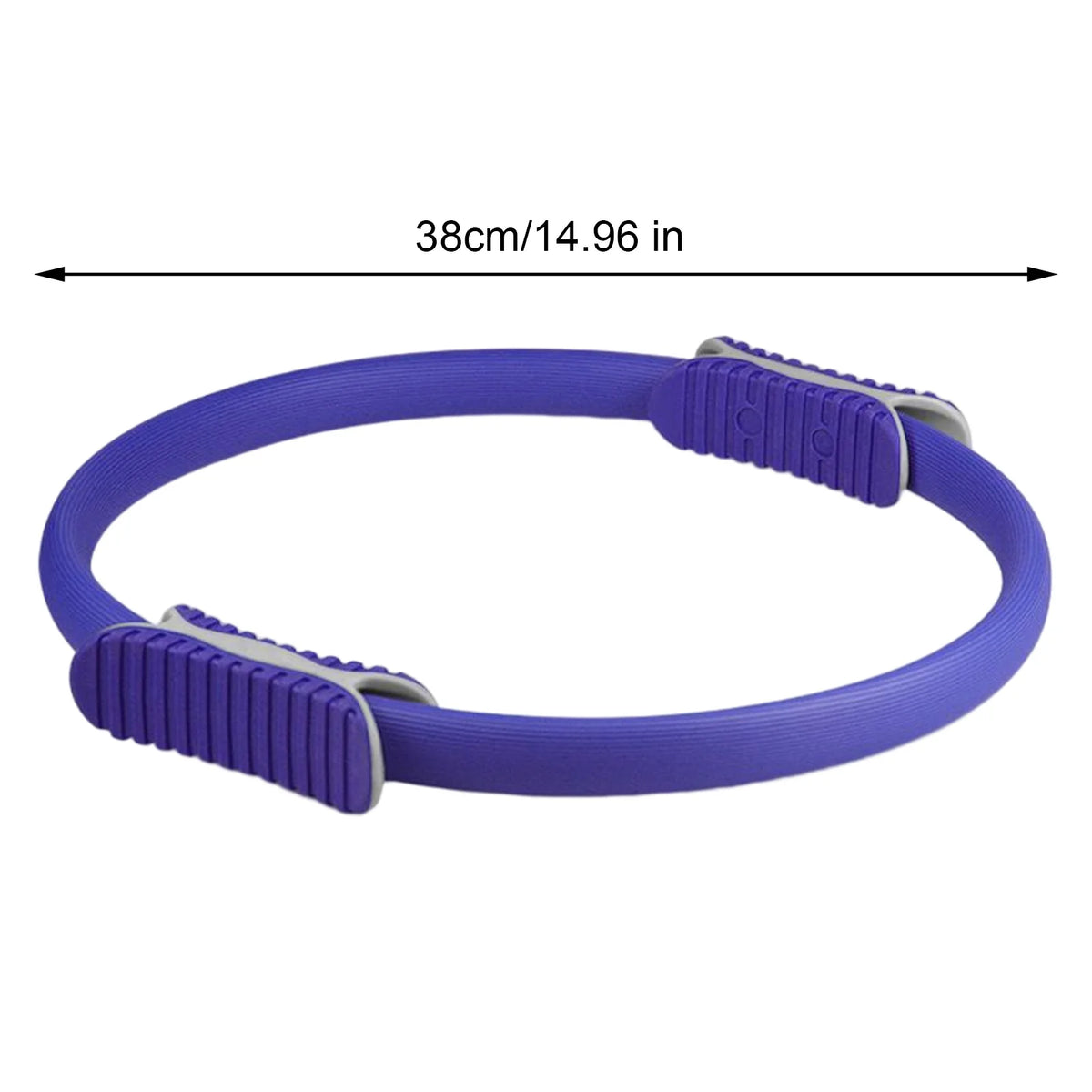 Yoga Ring Double Handle Pilates Ring Portable Fitness Body Ring Women Girl Workout Exercise Circle Resistance Elasticity Circles