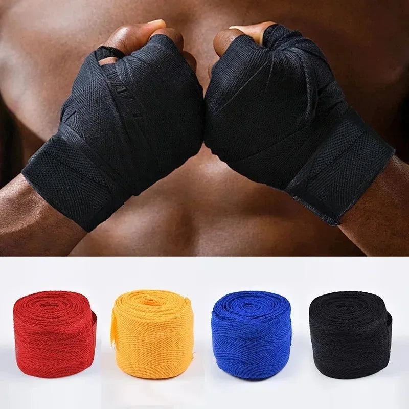 3M/5M Boxing Bandage Wrap Cotton Sports Straps Taekwondo Hand Gloves Wrap Combat Protect Belt Boxing Handwraps for Men Women