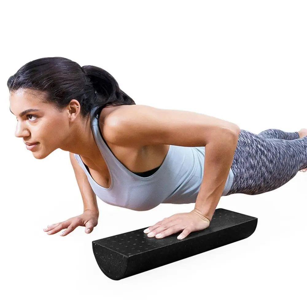 Half Round Balance Training Roller Block Portable Fitness Muscle Foam Roller EPP Gymnastic Massager Roller for Home Gym Exercise