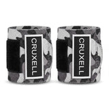 CRUXELL Fitness Wrist Wraps Camo Weight Lifting Wrist Support with Thumb Loop for Powerlifting CrossFit Gym Strength Training