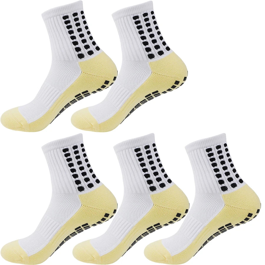 Non Slip Grip Socks Men Women Athletic Football Basketball Baseball Rugby Soccer Cycling Running Skateboard Exercise