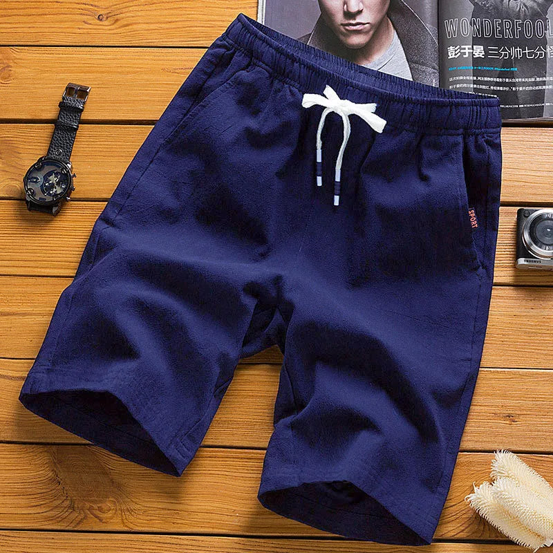 2026 New Summer Men'S Casual Shorts Beach Pants Running Sport Straight Short Pants Male Thin Sweatpant Leisure Loose Shorts
