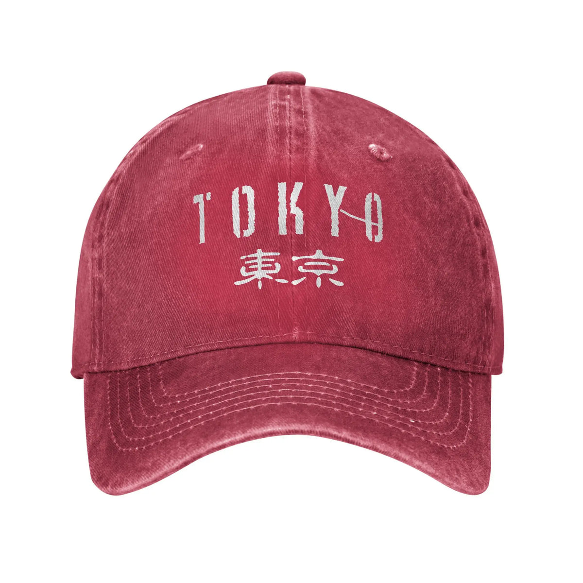 1pc Tokyo Japan Casual Baseball Cap Running Hippie Hip Hop Hat Summer Sun Protection Couple Unisex-Teens Streetwear Snapback Cap
