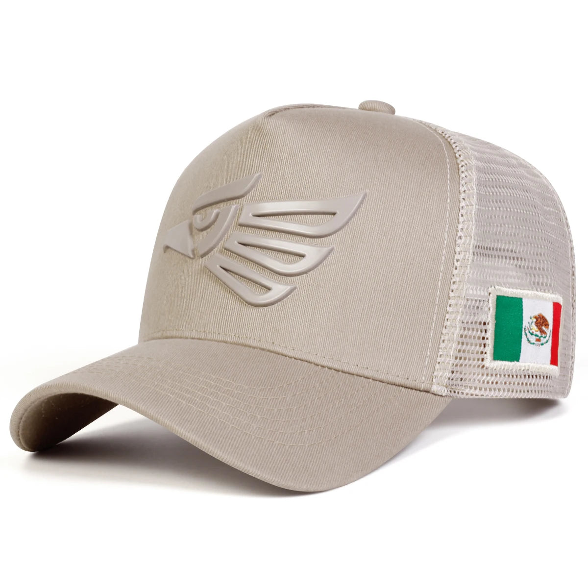 Neutral mexican eagle label baseball cap adjustable casual hat spring and summer outdoor sun hat