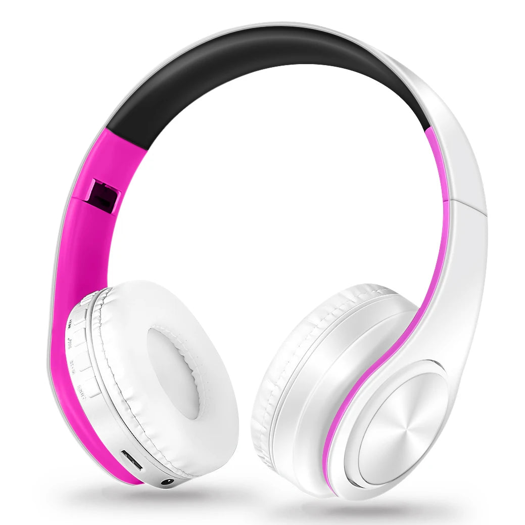 AYVVPII Stereo Wireless Bluetooth Headphone FM and Support SD Card with Mic for Mobile Iphone Sumsamg Tablet MP3