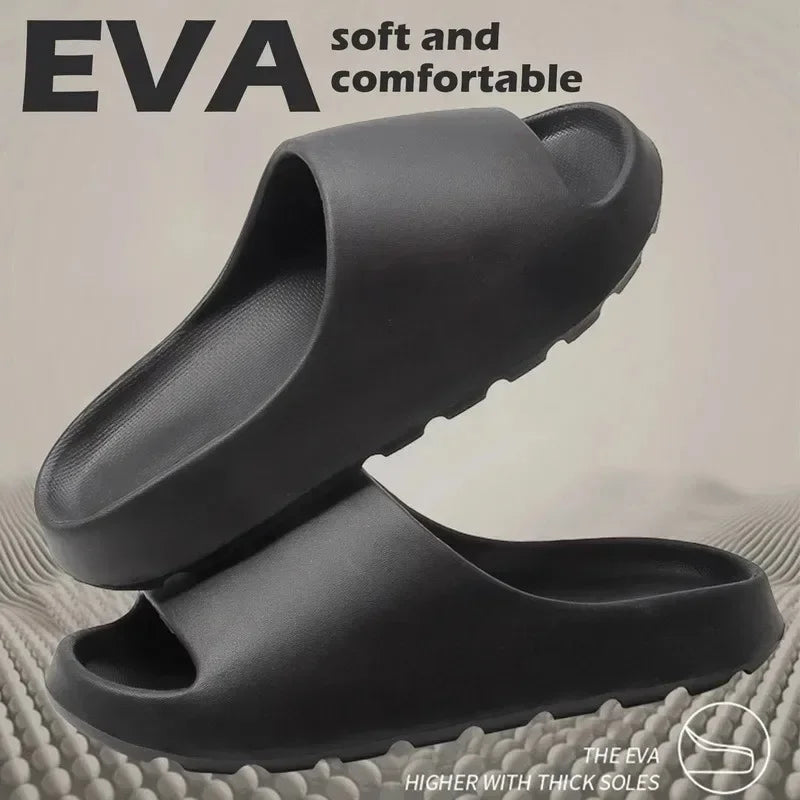 Men Casual EVA Flat Slippers Unisex Outdoor Indoor Shoes Beach Slides Fashion Brand Women Slippers  Classic Sports Sandals