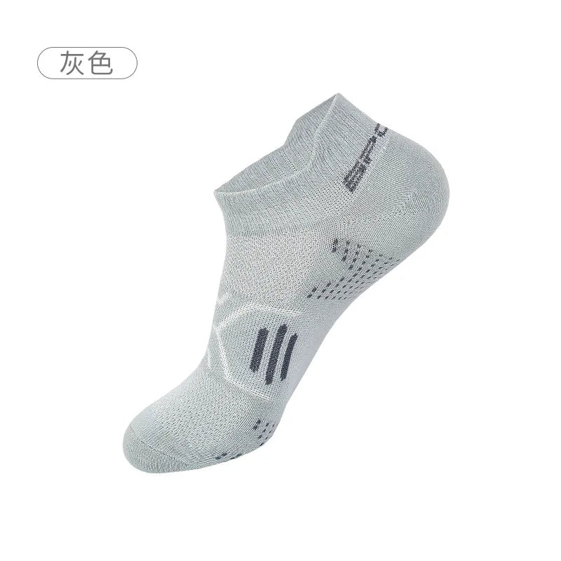 High Quality Sports Socks Breathable Non Slip Marathon Cycling Sports Socks High Elastic Tube Four Season Drying Sports Sock