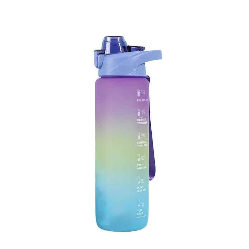 Summer Large-capacity Cup Outdoor Large Water Bottle Multi-color Fitness Kettle Portable Sports Kettle