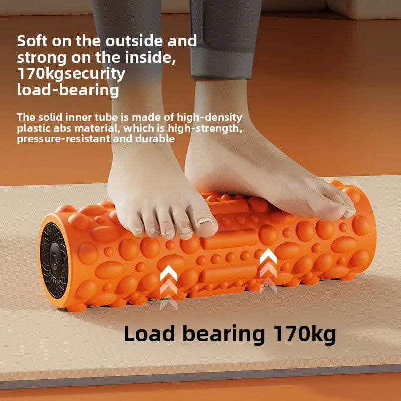 Electric Foam Roller Muscle Relaxer Beautiful Legs Langya Massage Stick Roller Sports Fitness Equipment Vibrating Yoga Column