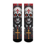 Cross Skull Fashion Men's Socks Harajuku Retro Style Crazy Street Hip Hop Happy Socks Novelty Funny Crew Socks Casual Party Gift