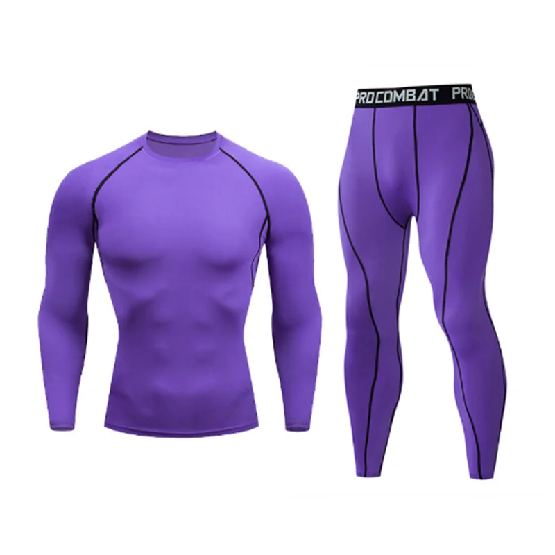 Running Yoga Cycling Compression Suit Basketball Track And Field Training Suit Sports Training Slim-fit Sweat Absorption Suit