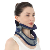 VELPEAU Neck Traction Device, Neck Stretcher for Spine Pressure and Discomfort, Ergonomic Cervical Collar for Men Women