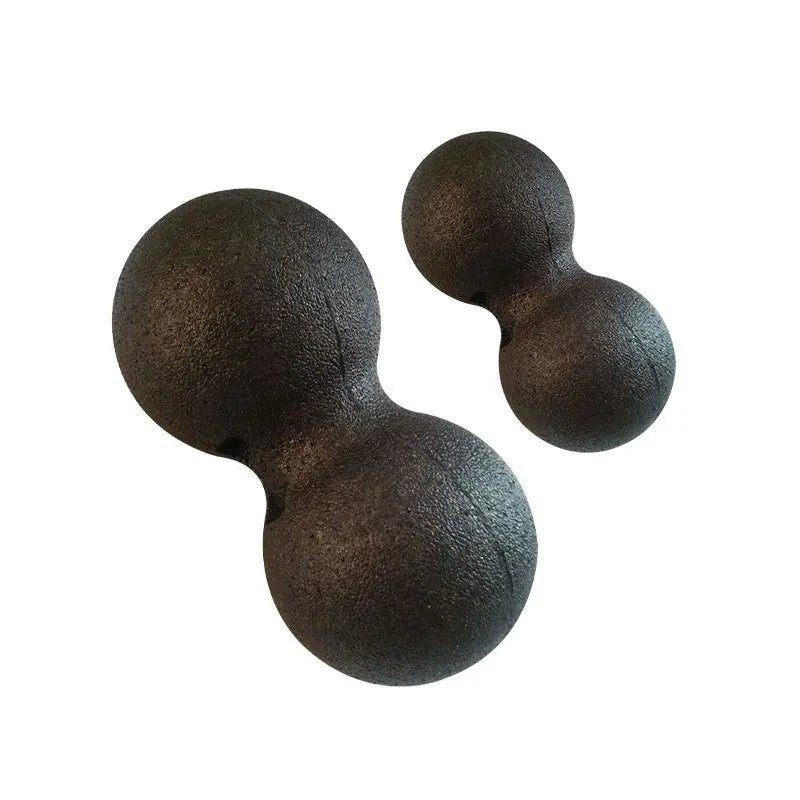 Peanut Fitness Massage Ball Set Yoga Roller Double Lacrosse Mobility Ball for Myofascial Physical Therapy Deep Tissue Massage