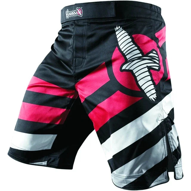 MMA black dragon Eagle subtitles sports breathable boxing training pants mma short kickboxing shorts short muay thai boxeo mma