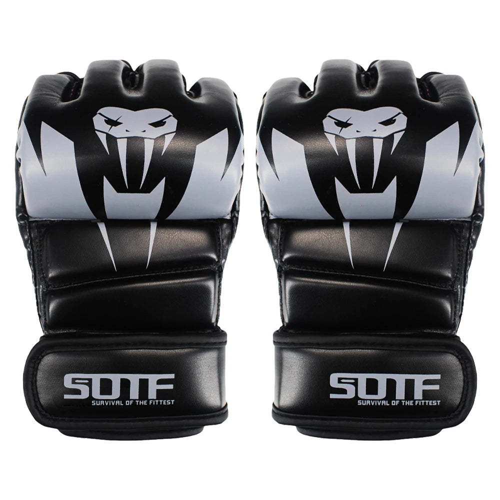 SOTF white MMA Venomous snake Multicolor Boxing gloves MMA gloves Tiger Muay Thai muay thai boxing fight glove Sanda pads box