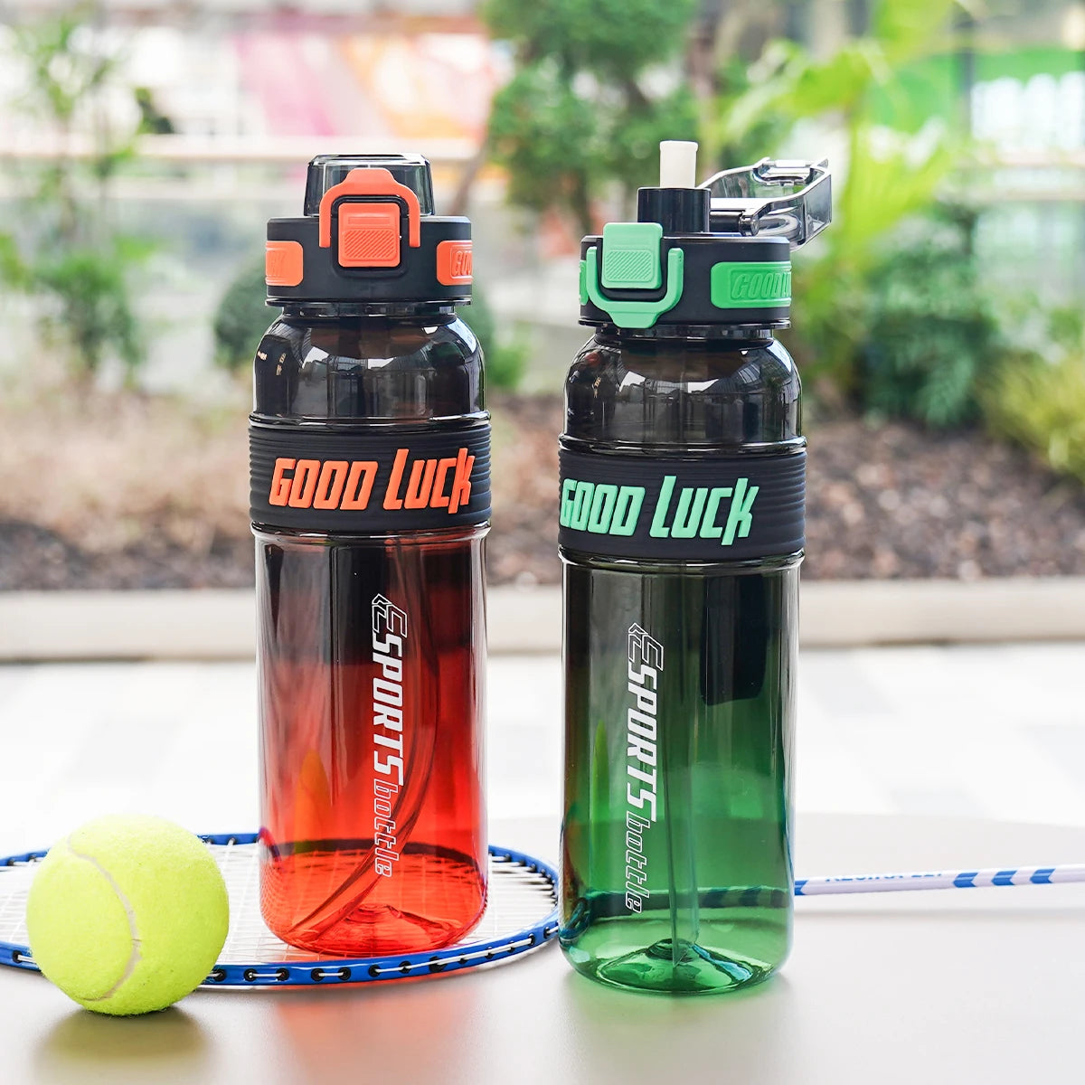 1pc 950ml/31oz 750ml/26oz 550ml/18oz Outdoor Sports Water Bottle, Suitable for Fitness, Sports, Birthday Gifts