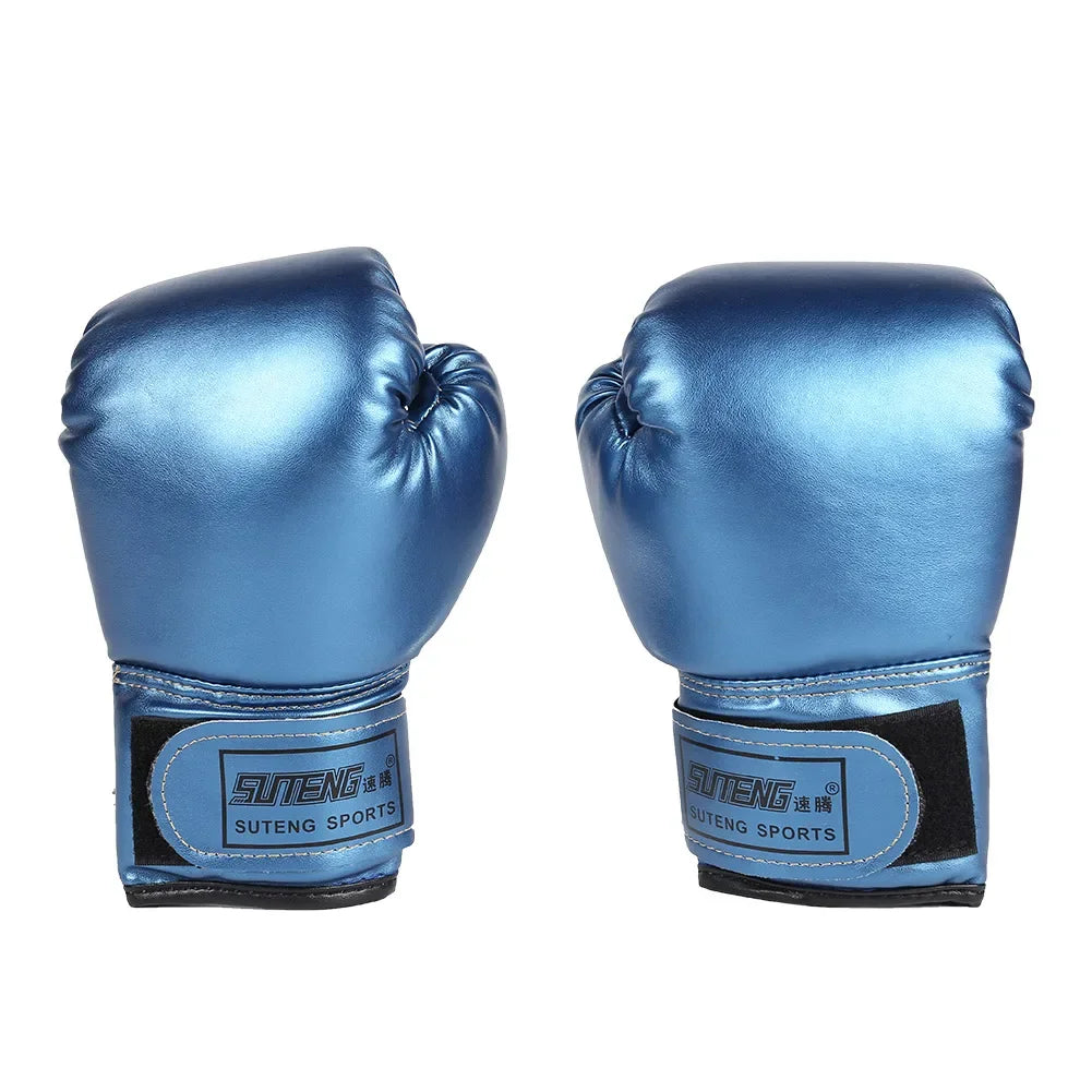 1 Pair Kids Boxing Gloves for Children Fighting Mitts Comfortable Adjustable Professional Karate Punching Boxing Training Gloves