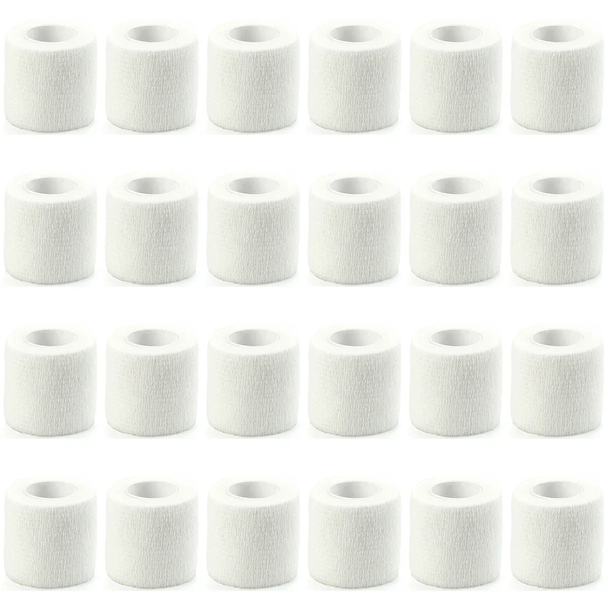 Wholesale 24 rolls Bandage Cohesive Bandage Self Adhesive Self Adherent Wrap for People & Pets  Wrap Breathable Athletic Elastic