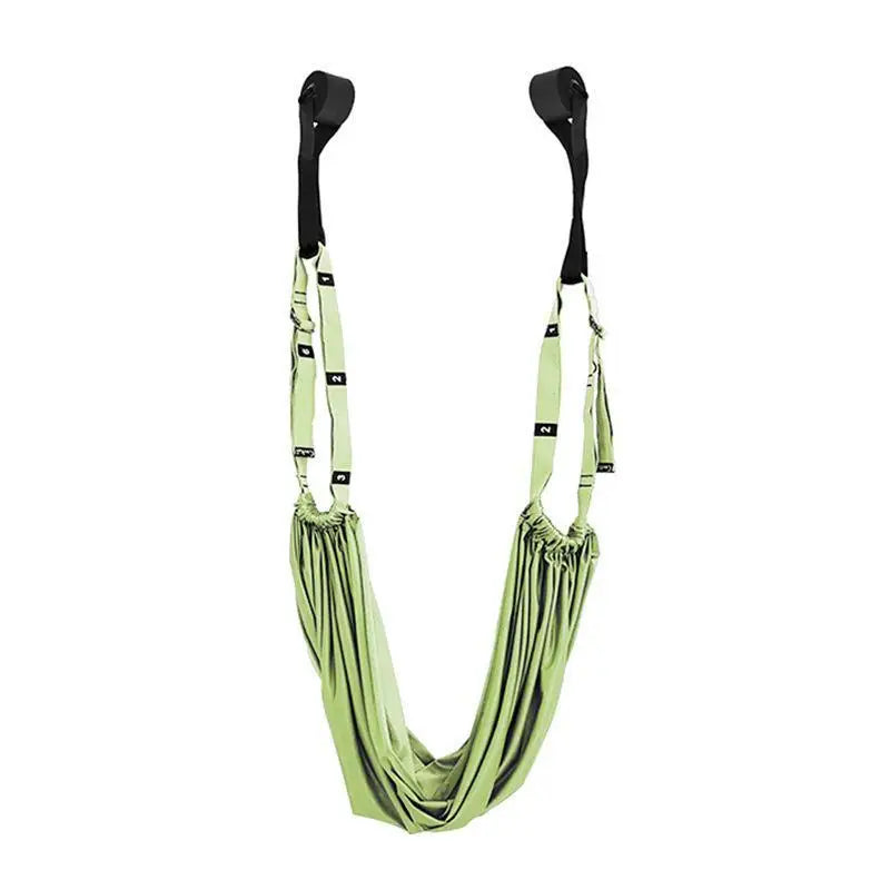 Door Mounted Yoga Inversion Sling Multi-use Backbend Strap for Pilates Home Fitness Full Body Flexibility Training