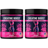 Creatine for Women Booty Builder Supplement with Collagen & BCAA Supports Muscle Development Post-Workout Recovery Elasticity