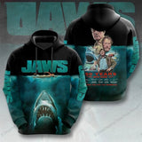 Men Hoodies Jaws Horror Film 3d Print Hoodie Men Women Fashion Hoodies Casual Hoodie Sweatshirt Shark Coat Sudadera Men Clothing
