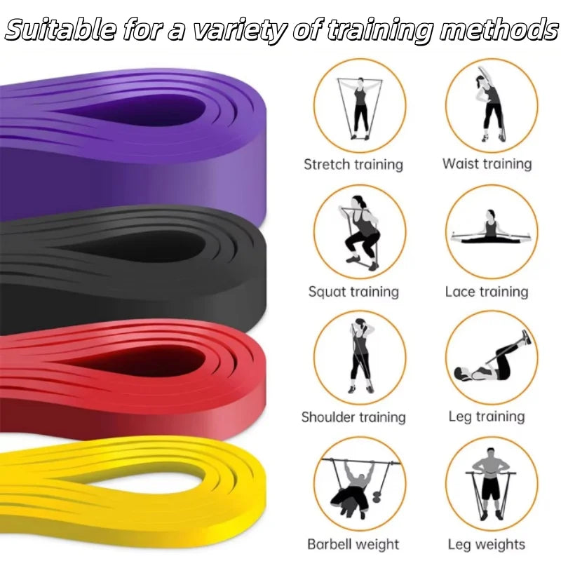 Resistance Band Yoga Fitness Stretching Resistance Upward Stretch Training Elastic Band Weight Support Resistance Training