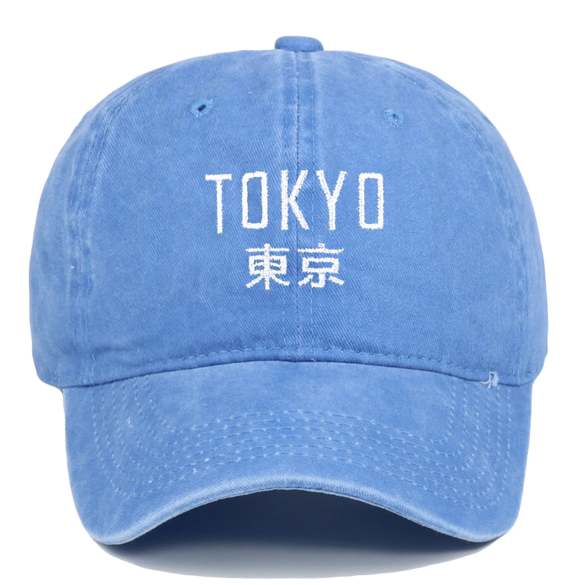 1pc Tokyo Japan Casual Baseball Cap Running Hippie Hip Hop Hat Summer Sun Protection Couple Unisex-Teens Streetwear Snapback Cap