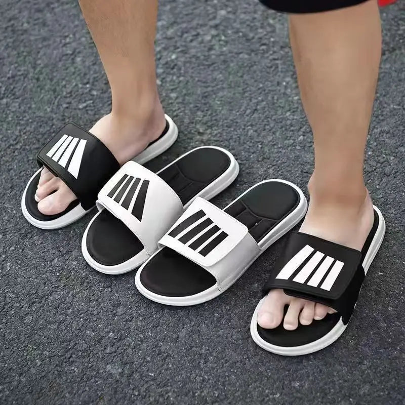 New Fashion Slippers Men Women Summer Sports Outdoor Non-Slip Soft Bottom Indoor Sandals Couples Streetwear Ciabatte Flip Flop