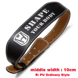 Gym Fitness Buckle Weightlifting Belt Waist Belts for Squats Dumbbell Training Bodybuilding Lumbar Brace Protector