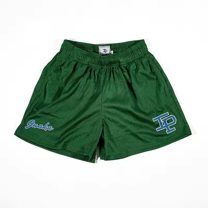 2026 NEW INAKA IP Men shorts Classic GYM Basketball Workout Mesh Shorts Summer casual shorts gym sports quick dry shorts men