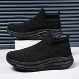 MAEDEF Men's Running Shoes Lightweight Breathable Mesh Elastic Comfortable Durable Fashion Casual  Hot Selling  Sports Sneakers